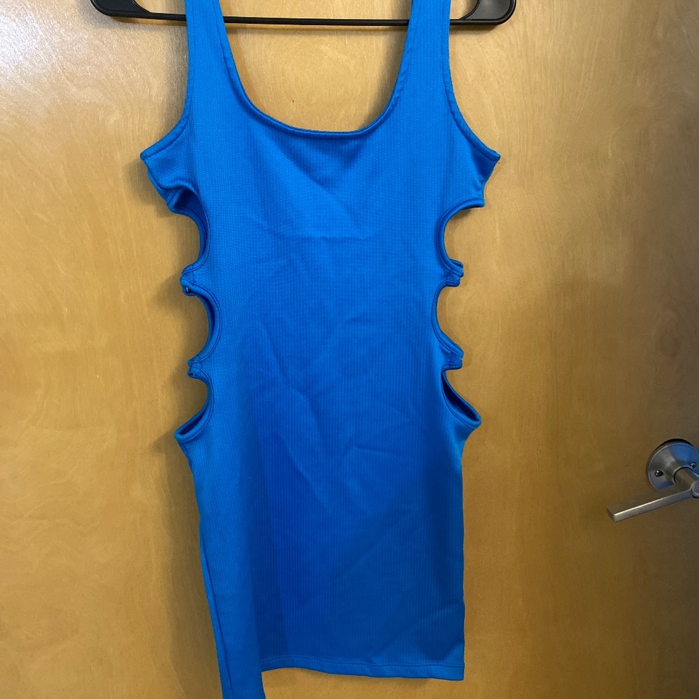 Blue Club Dress